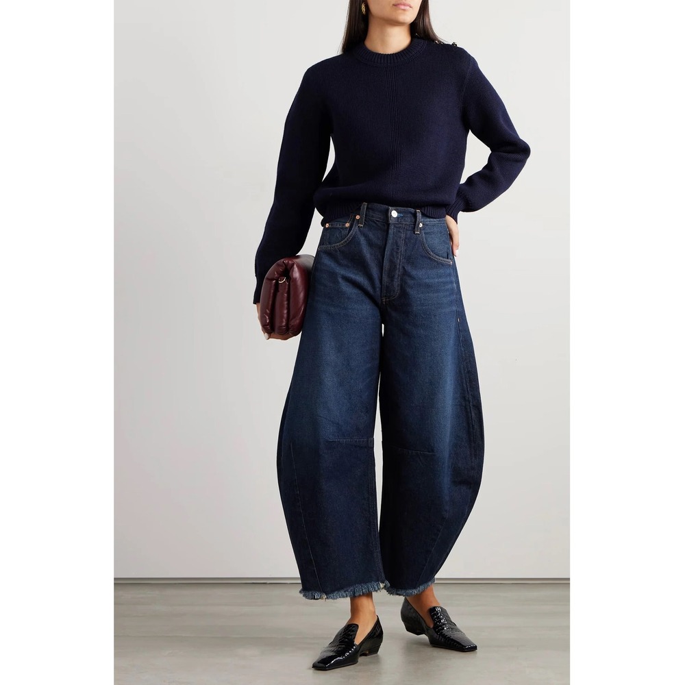Citizens of Humanity Horseshoe Jeans Indigo Raw Hem 1972D-769 Size 26